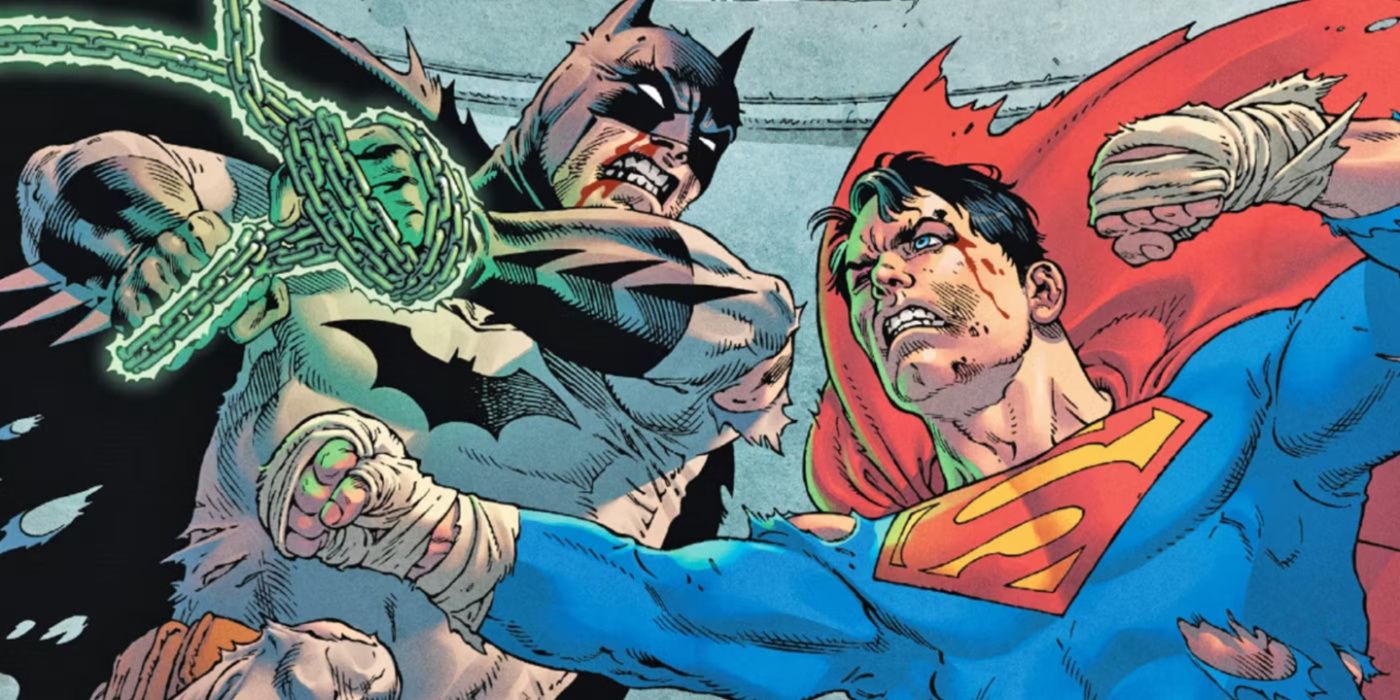 Batman fights Superman
