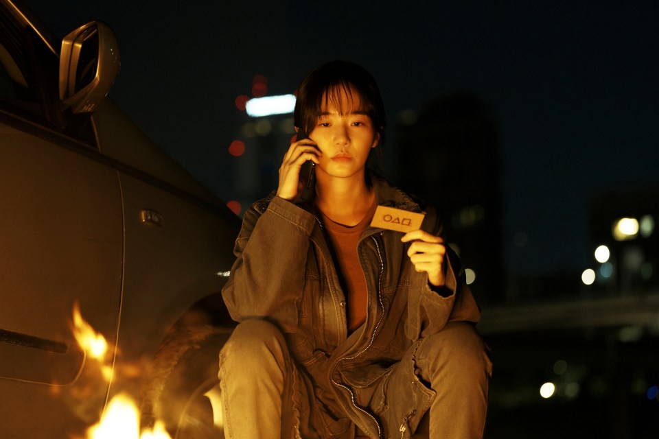 Kang No-eul, interprétée par Park Gyu-young, avec une invitation aux jeux dans la saison 2 de Squid Game