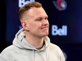 Le capitaine des Sénateurs d'Ottawa, Brady Tkachuk