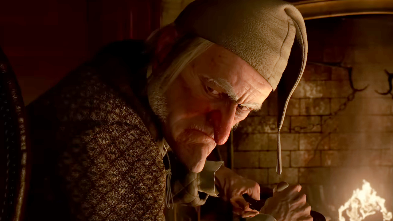 Scrooge dans le Disney's A Christmas Carol.