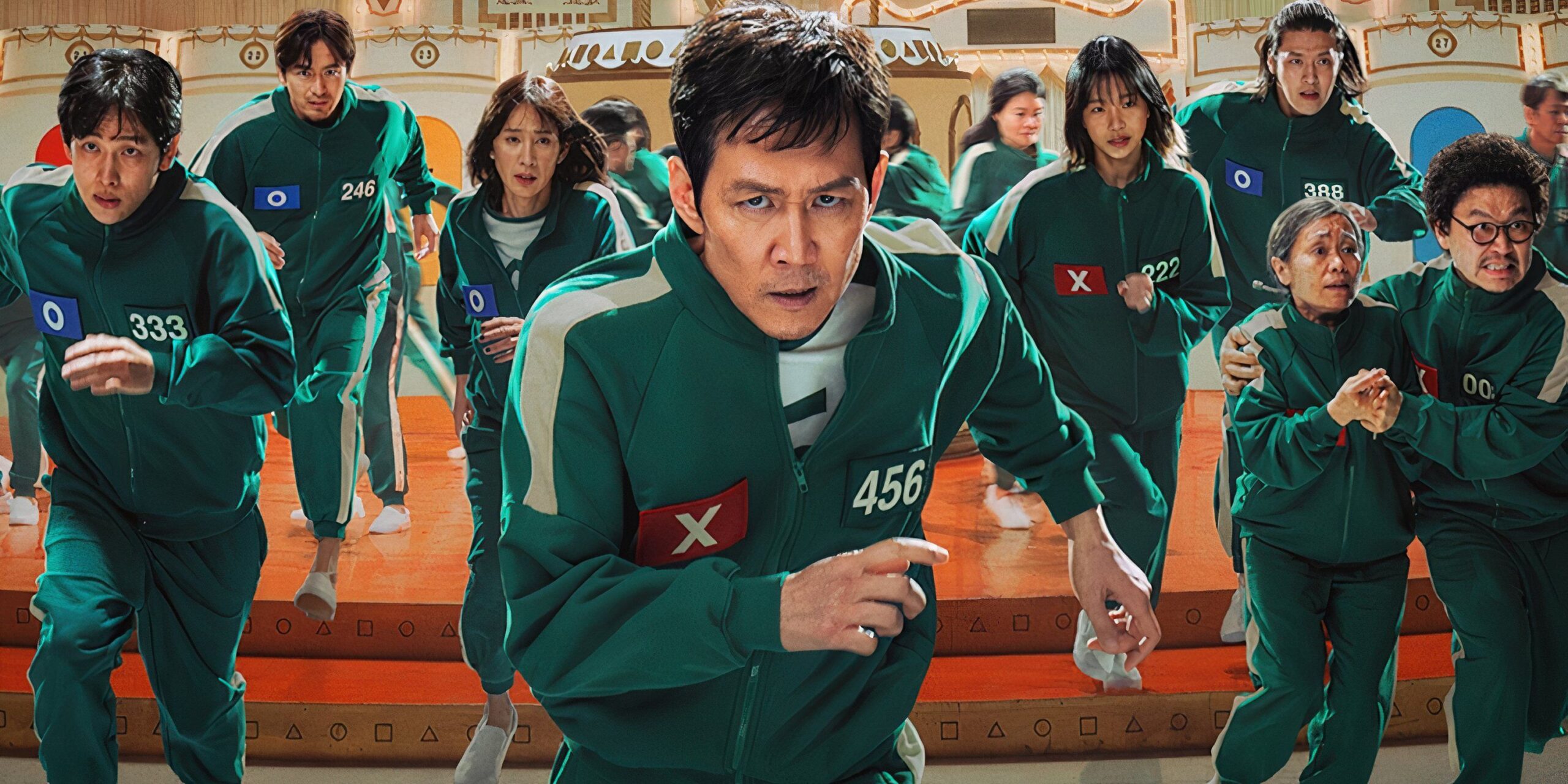 Gi-hun (Lee Jung-jae) mène de nouveaux joueurs dans Squid Game 2