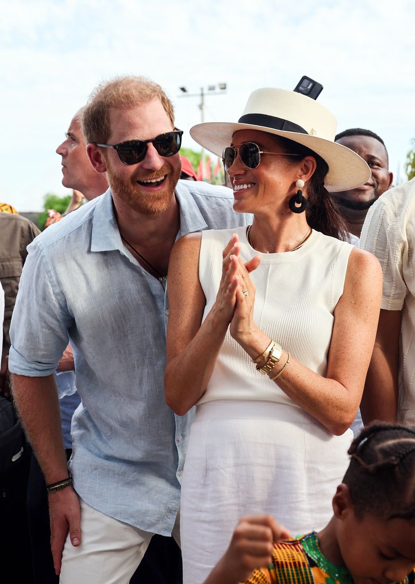 Prince Harry et Meghan à San Basilio de Palenque