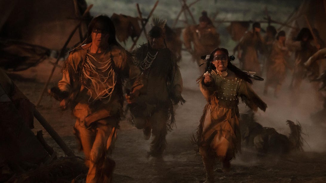 Tokala Black Elk et Irene Bedard, American Primeval