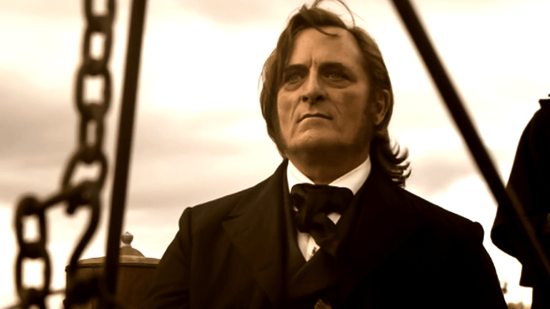 Kim Coates dans le rôle de Brigham Young dans American Primeval Épisode 2