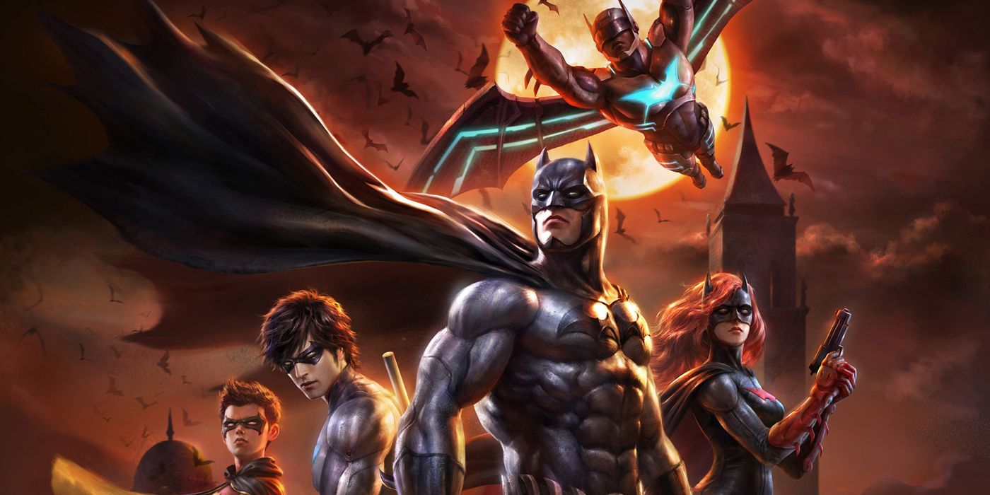 Batman et la Bat Family dans l’affiche de Bad Blood