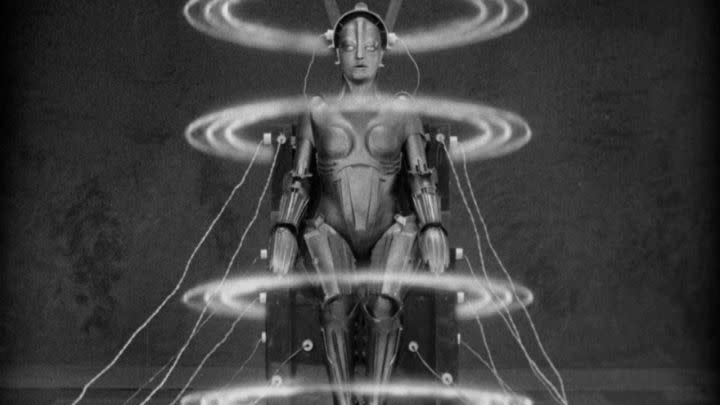 Le Maschinenmensch dans Metropolis de 1929.