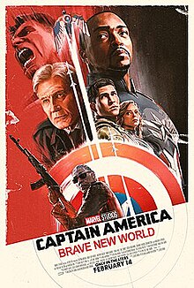 Le film "Captain America: Brave New World" sortira au cinéma le 14 février.
