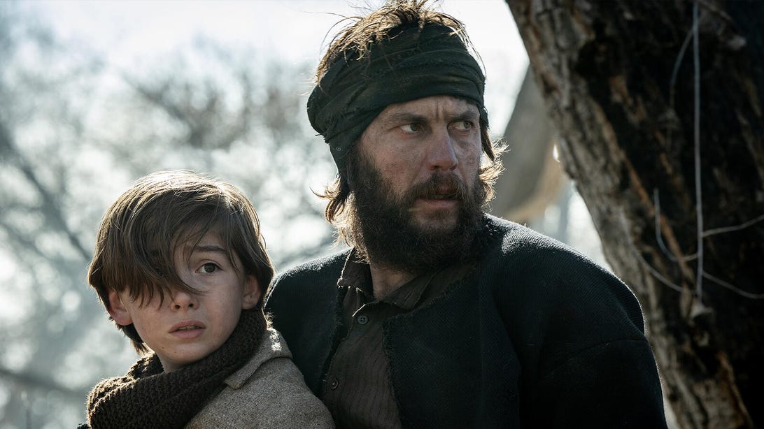 Preston Mota et Taylor Kitsch, American Primeval