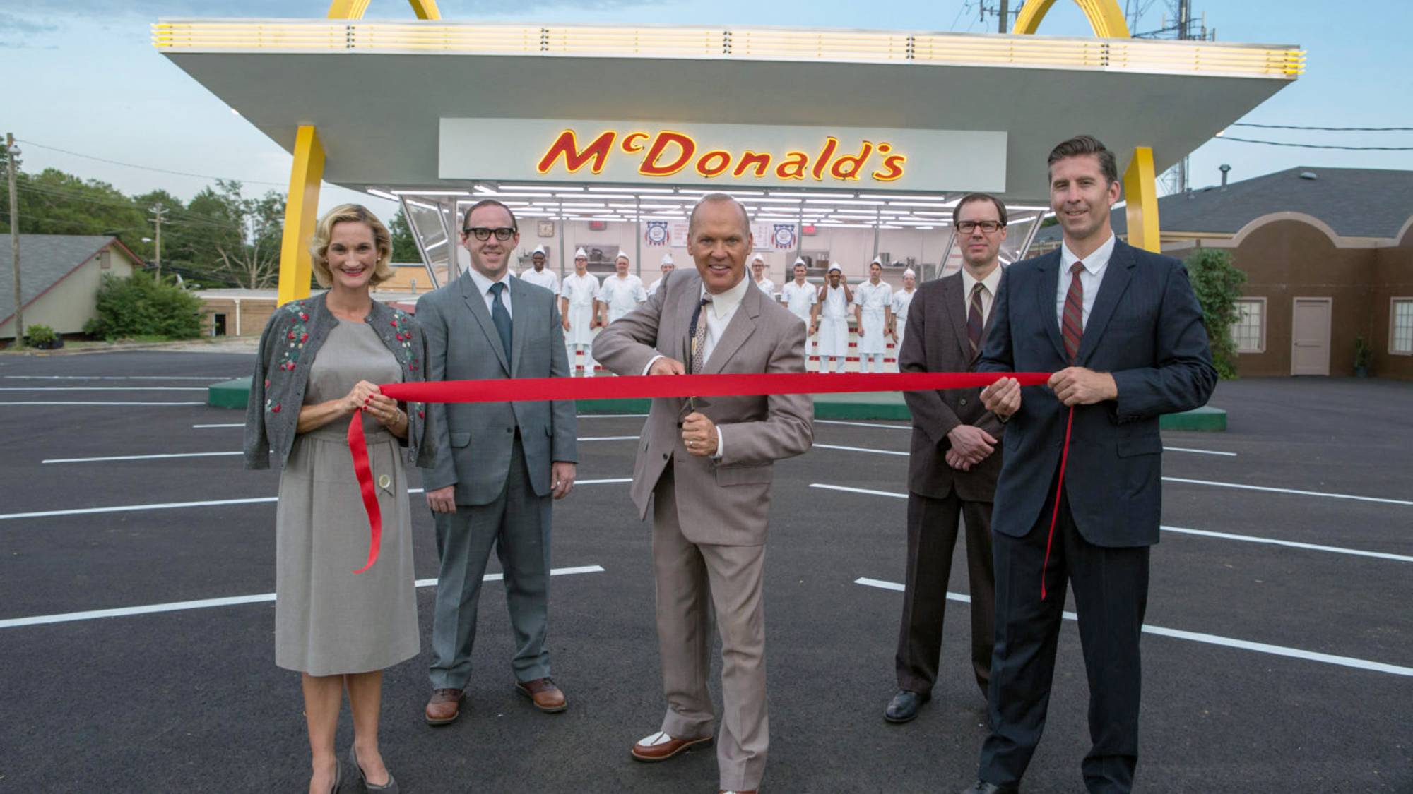 Michael Keaton en tant que Ray Kroc dans 'The Founder', disponible en streaming sur Netflix
