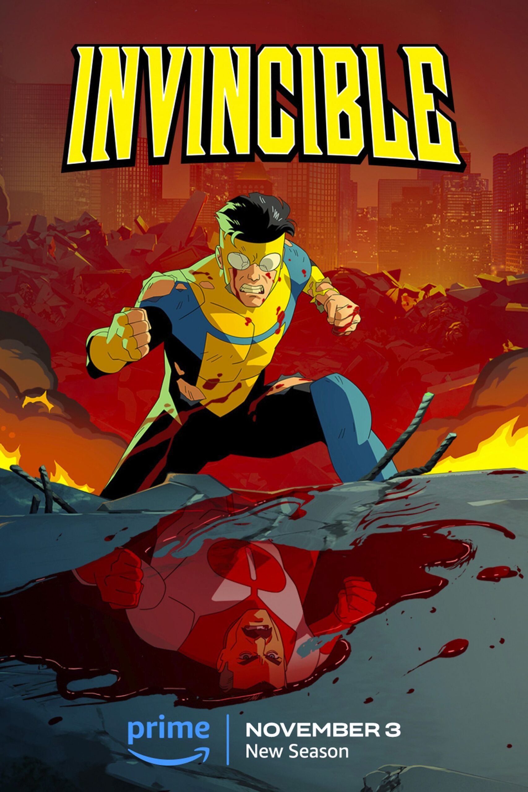 Affiche de Invincible Saison 3