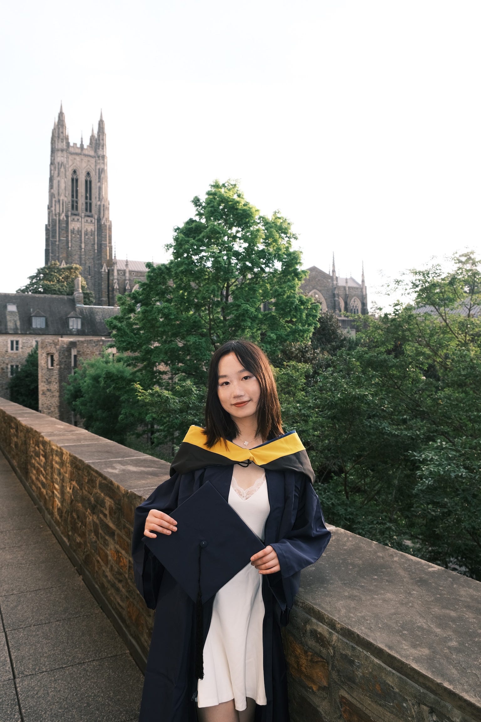 Islina Yunhong Shan lors de sa graduation