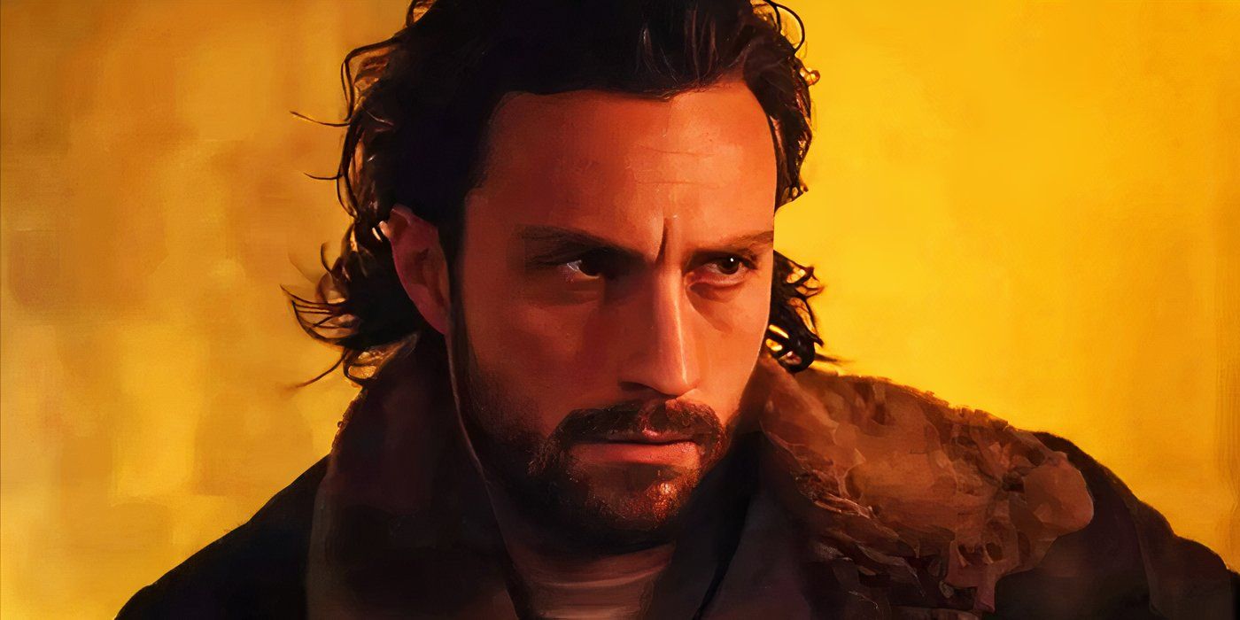 Sergei Kravinoff dans une pièce jaune dans Kraven, le chasseur