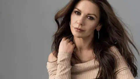 Catherine Zeta Jones headshot for Amazon Prime