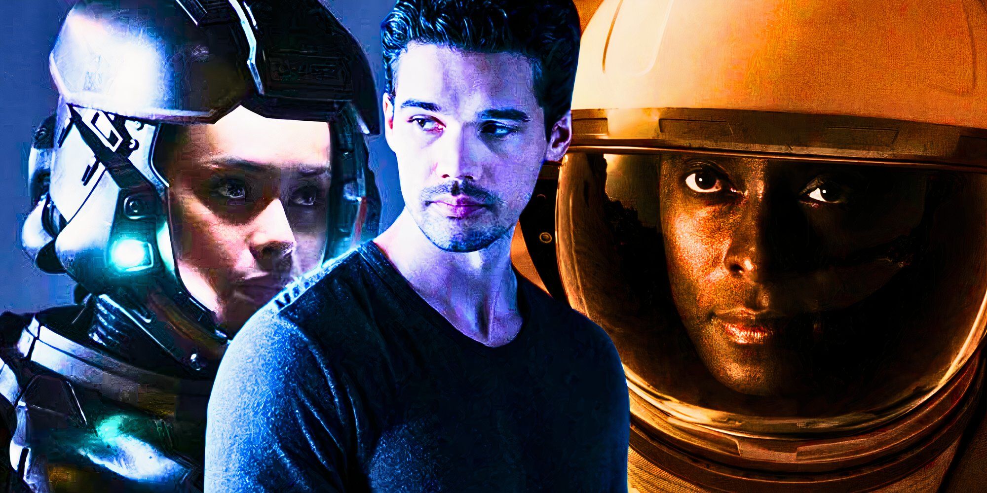 Custom Image of Bobbie Draper and James Holden in The Expanse
