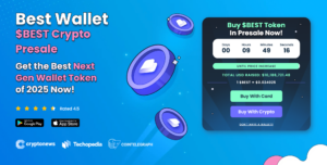 Affiche de prévente de cryptomonnaie Best