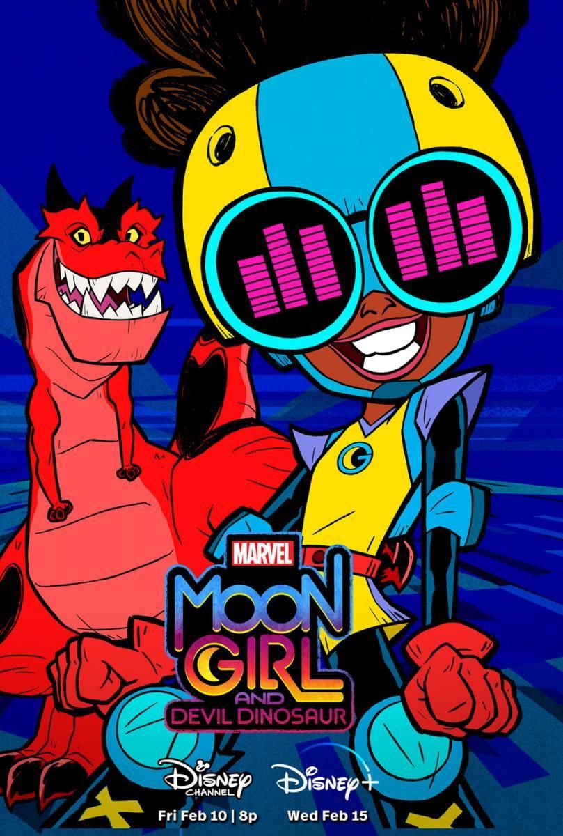 Affiche de la série Moon Girl et Dinosaurio Diabólico