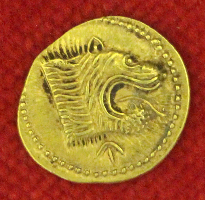 Pièce d'or étrusque Pièce d'or étrusque
