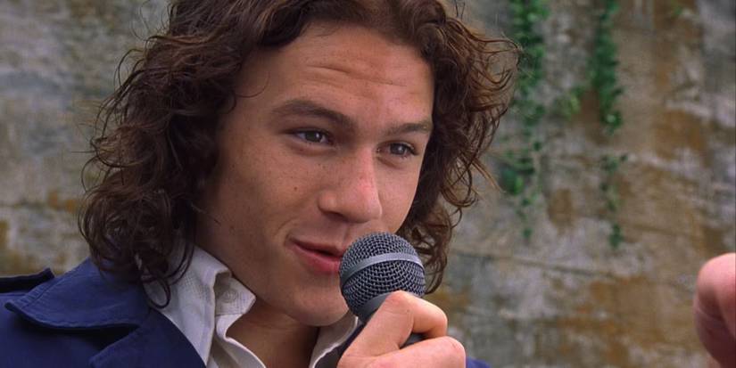 Heath Ledger chantant dans 10 Things I Hate About You
