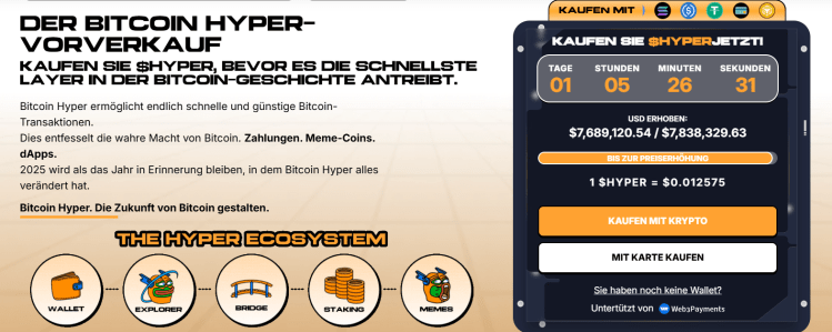 Bitcoin Hyper Presale
