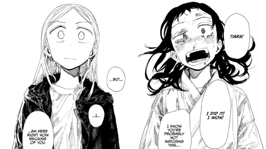Critique et fin de Fighting Girls : La rivalité entre Koume et Tiara dissimule une solitude plus profonde Koume et Tiara dans Fighting Girls