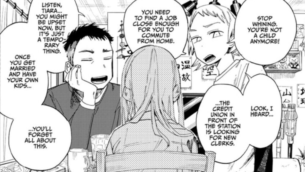 Critique et fin de Fighting Girls : La rivalité entre Koume et Tiara dissimule une solitude plus profonde La famille indifférente de Tiara dans Fighting Girls