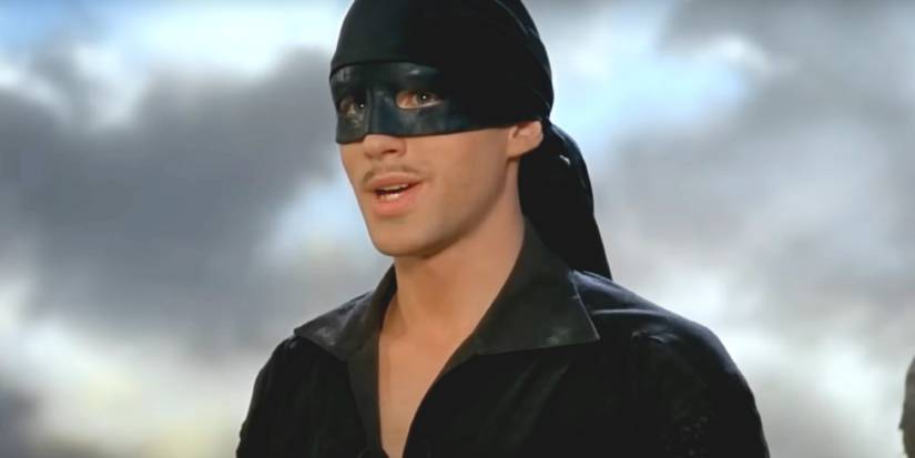 Cary Elwes masqué dans La Princesse Bride.
