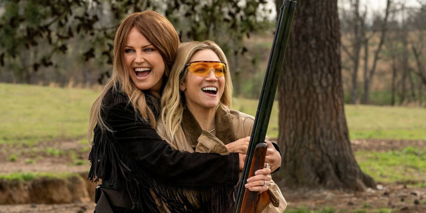 Malin Akerman et Brittany Snow dans The Hunting Wives