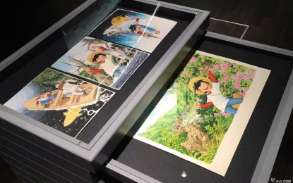 Préservation de l'héritage. Dessins originaux de l'artiste de manga Takao Yaguchi.