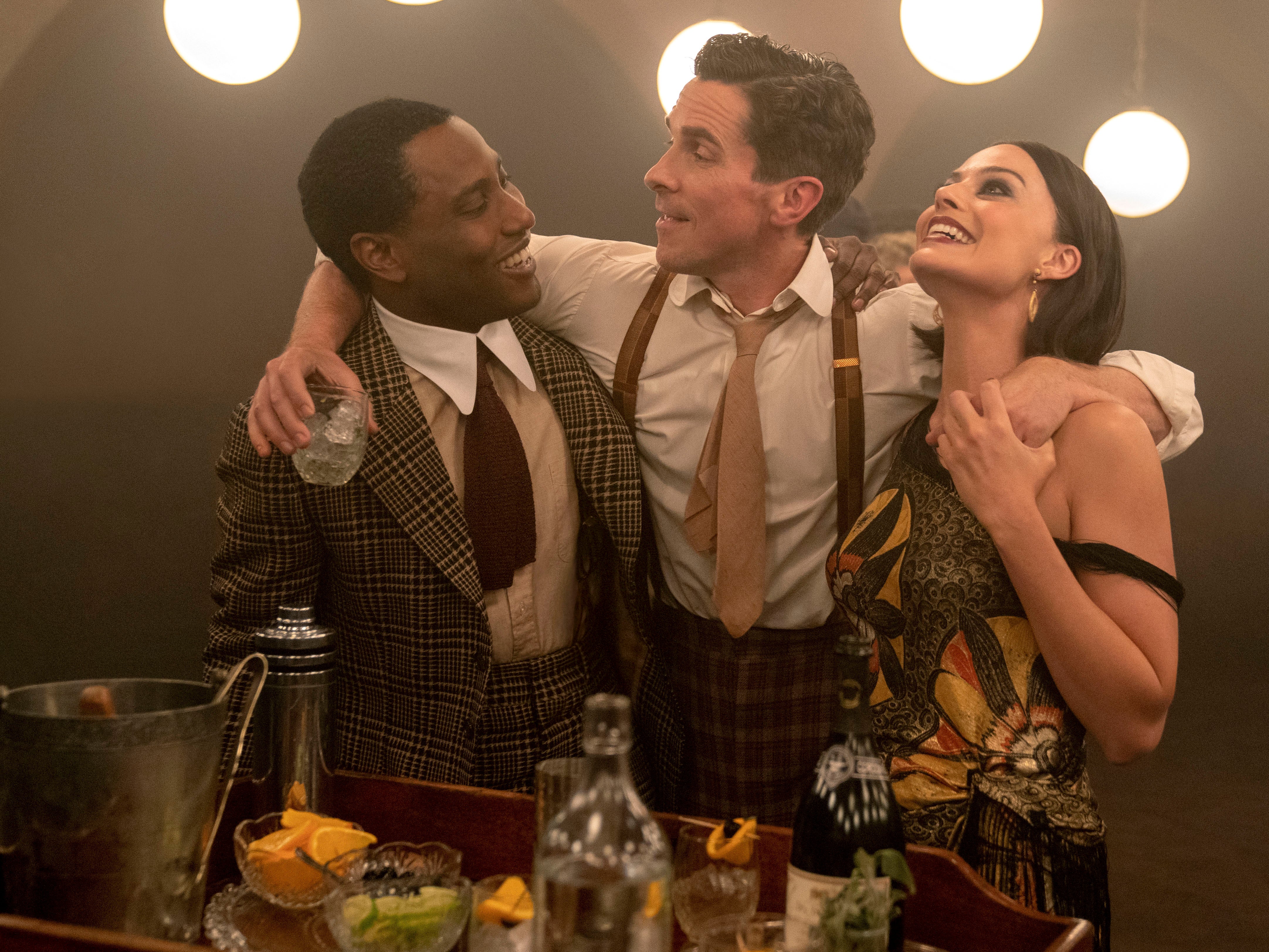 John David Washington, Christian Bale et Margot Robbie dans ‘Amsterdam’