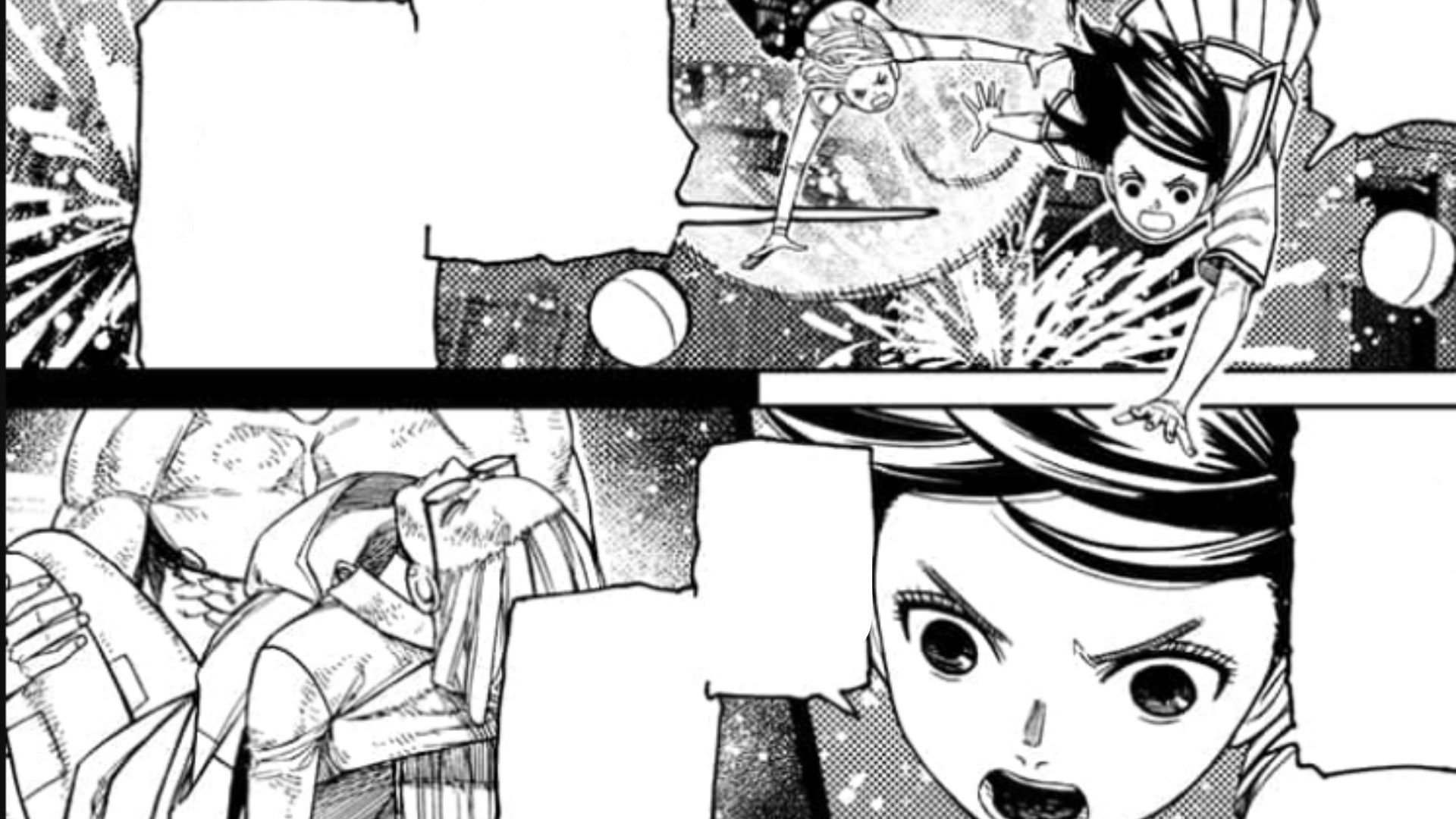 Momo vue dans le manga (Crédit image : Shueisha)