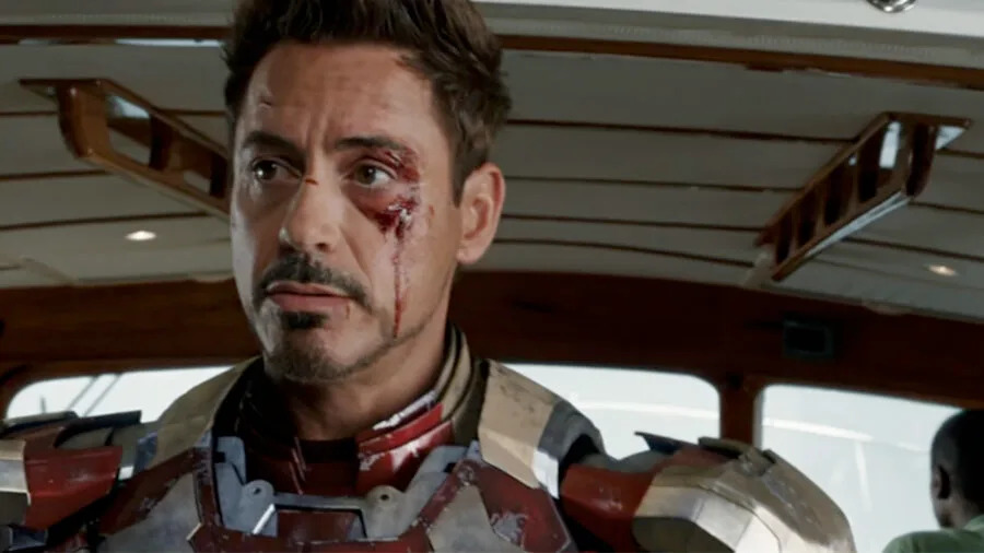 Robert Downey Jr. dans <em>Iron Man 3</em>