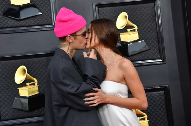 Justin Bieber et sa femme Hailey récemment