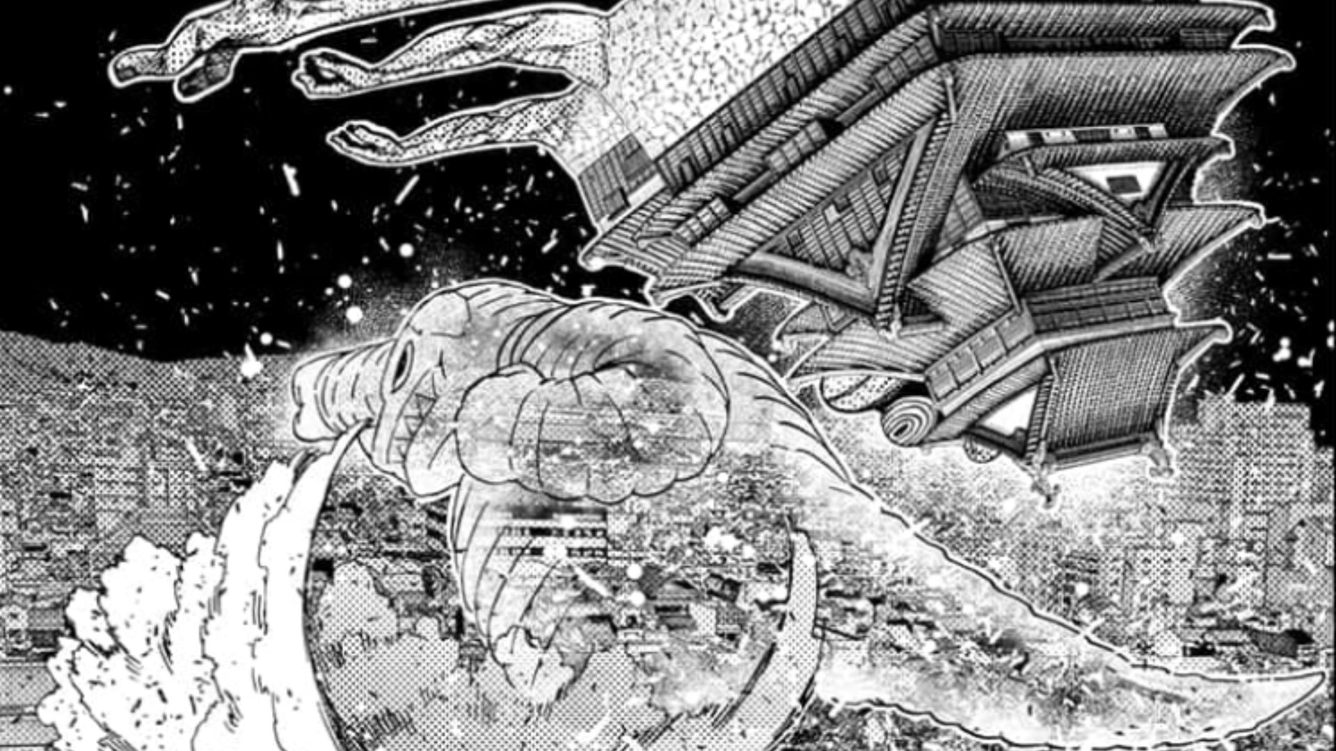 Extrait du chapitre 208 de Dandadan (Crédit image : Shueisha)