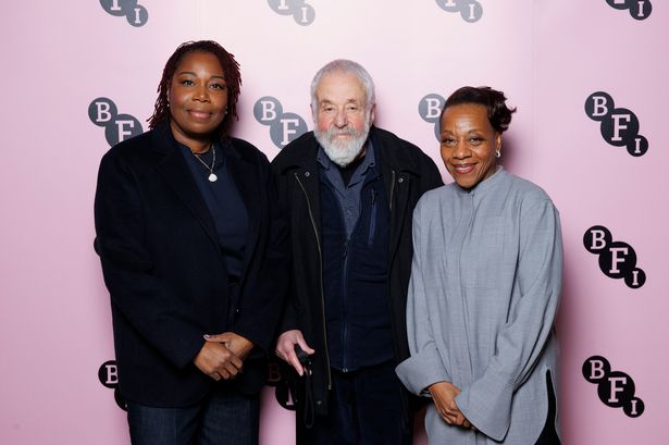 Michele Austin, Mike Leigh et Marianne Jean-Baptiste