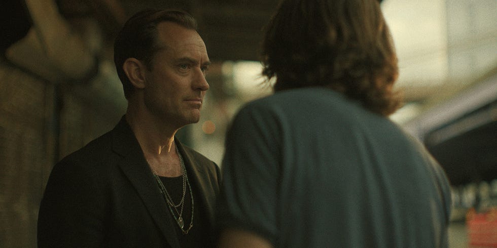 jude law dans Black Rabbit