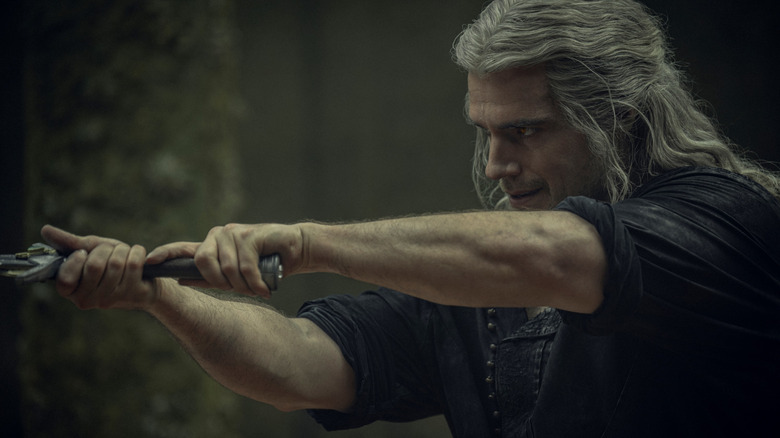 Henry Cavill en Geralt de Riv dans The Witcher
