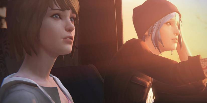 Les personnages de Life is Strange en voiture.