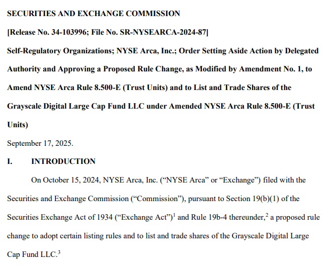 Grayscale Digital Large Cap Fund