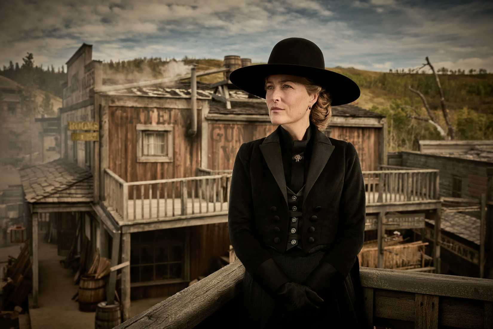 Gillian Anderson dans The Abandons