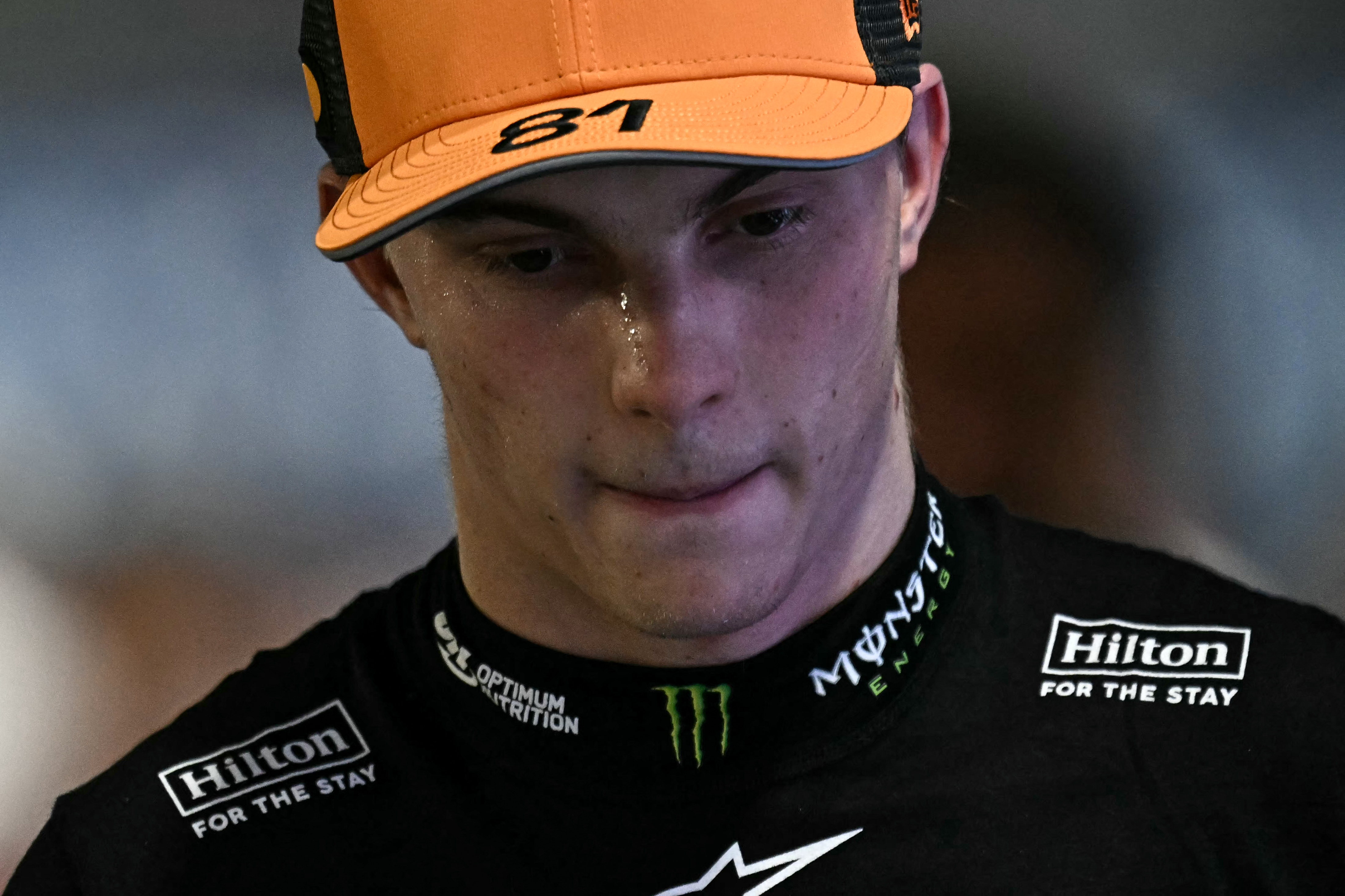 Oscar Piastri pensif après les qualifications