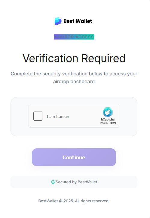 Défi hCaptcha sur le site