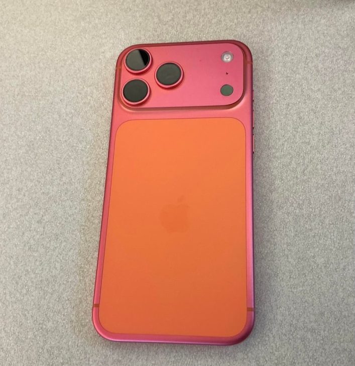 iPhone 17 Pro Max orange