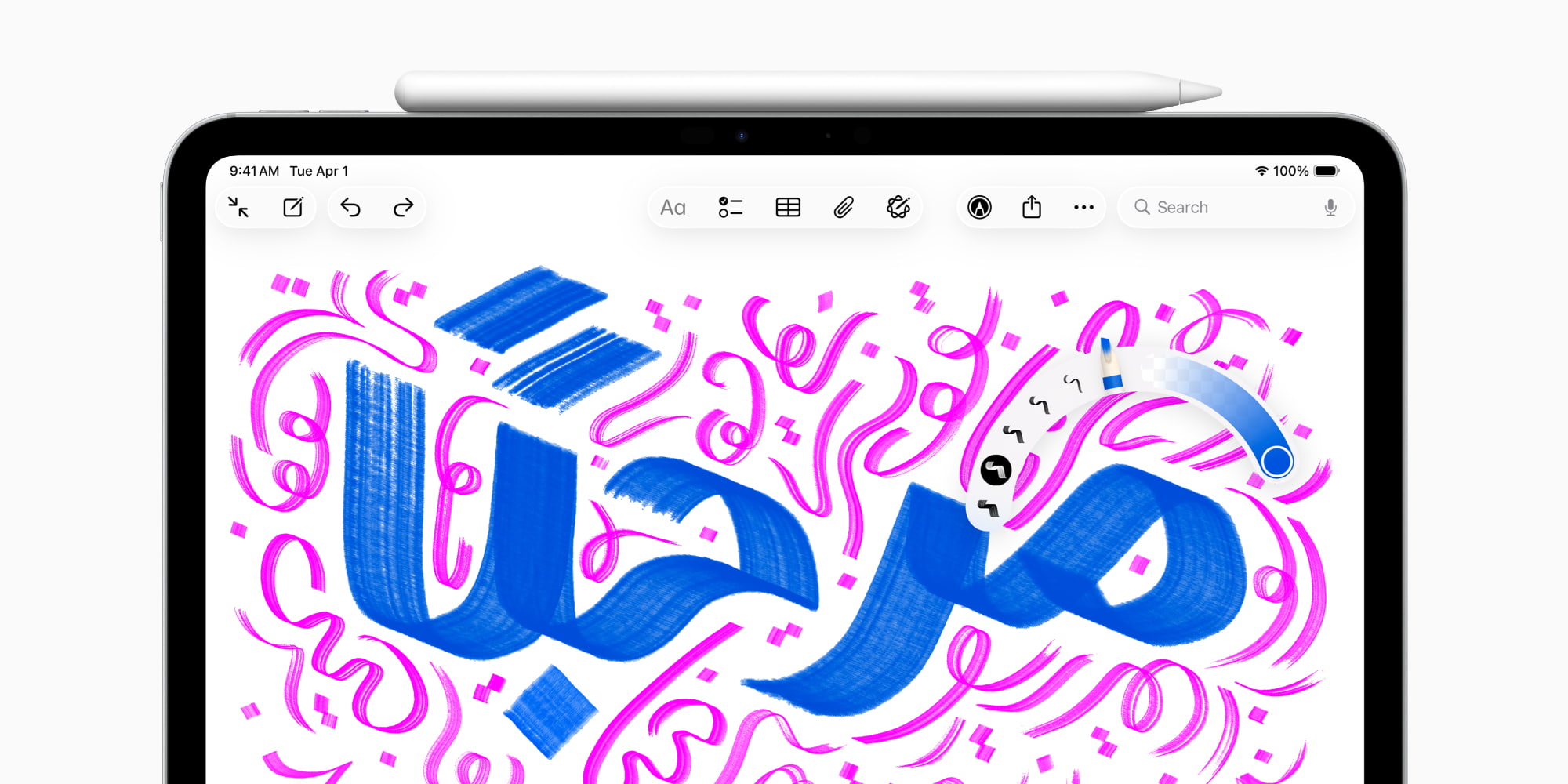Pinceau iPadOS 26