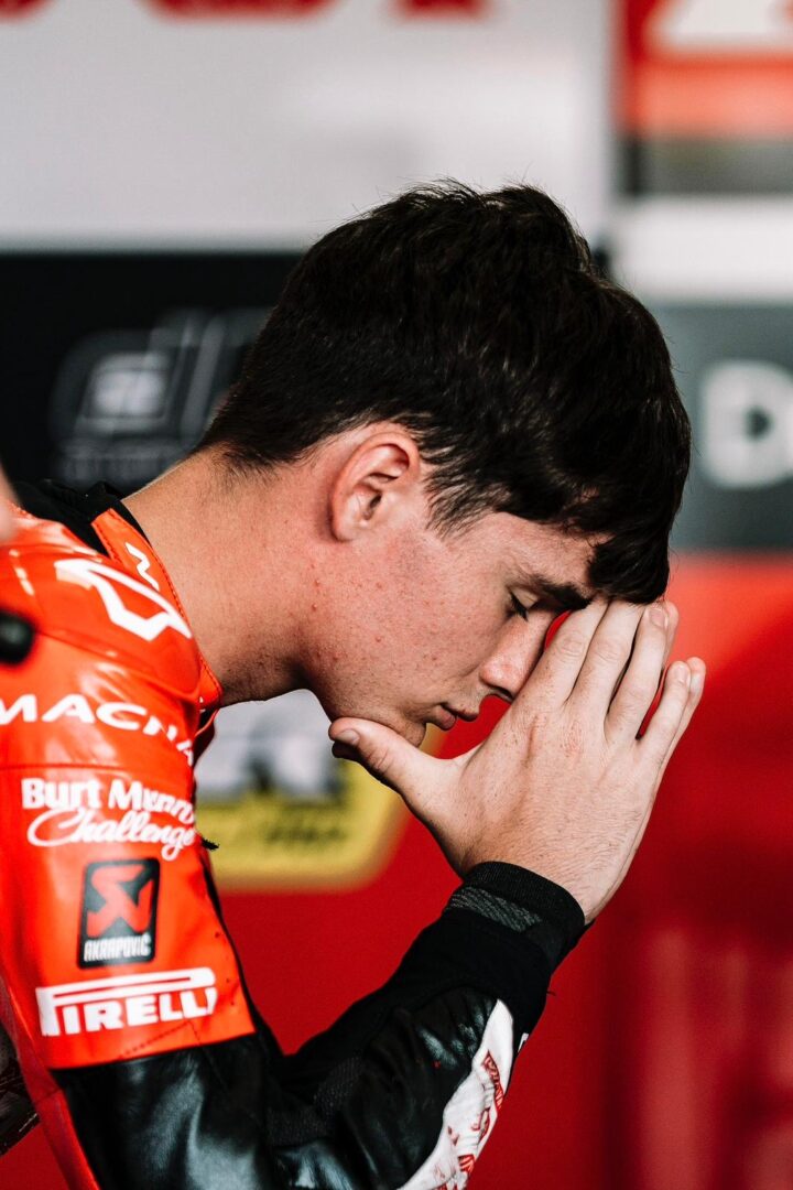 Cormac Buchanan en pleine course au Grand Prix d'Indonésie