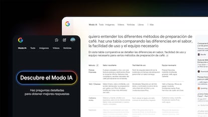 Usage de la fonction Mode IA de Google