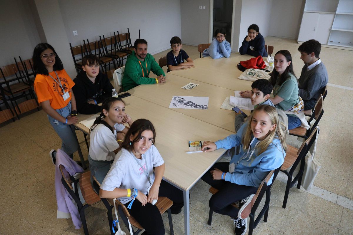 Un des groupes de travail.
