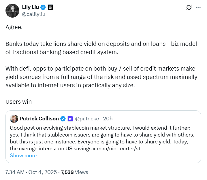 Structure du marché des stablecoins