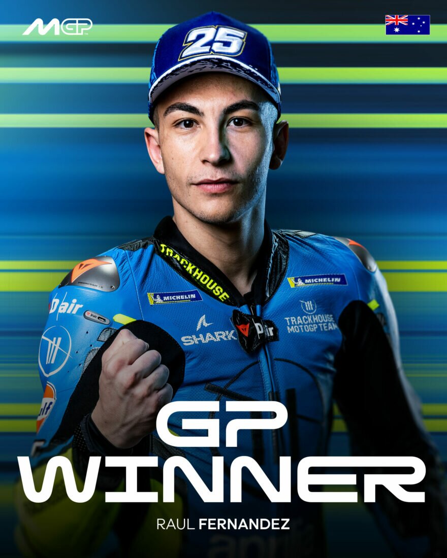Raúl Fernández - vainqueur du Grand Prix