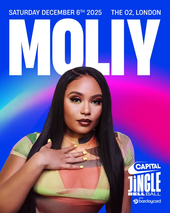 Moliy à la programmation du Jingle Bell Ball 2025