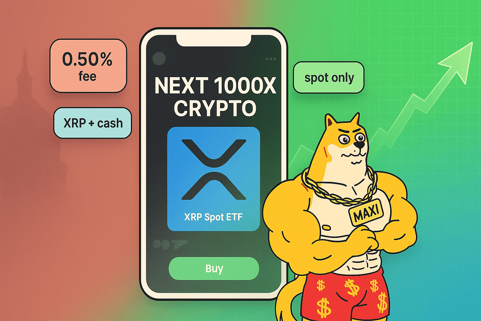 Prochain Crypto en Plein Essor ? Maxi Doge Frôle les 4M$ alors que l'Effet XRP ETF Prend de l'ampleur !